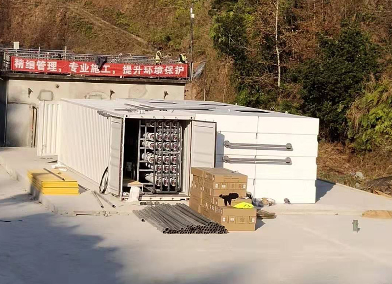 好色先生丝瓜發電廠滲濾液處理